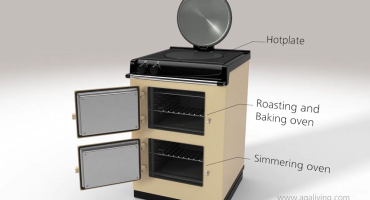 The AGA 60 with electric hotplate 