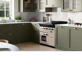 Falcon Classic 100 Induction, Pale Cream/Chrome